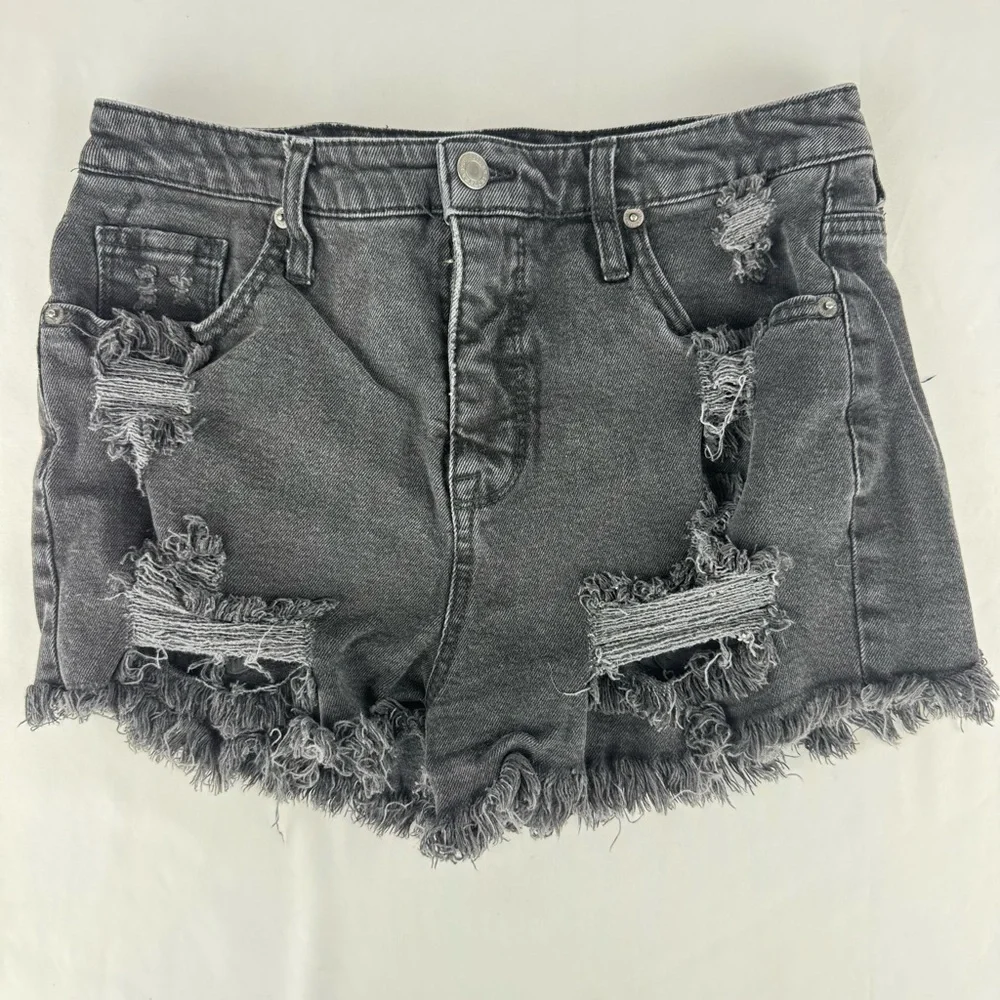 Mossimo High Rise Distressed Shorts